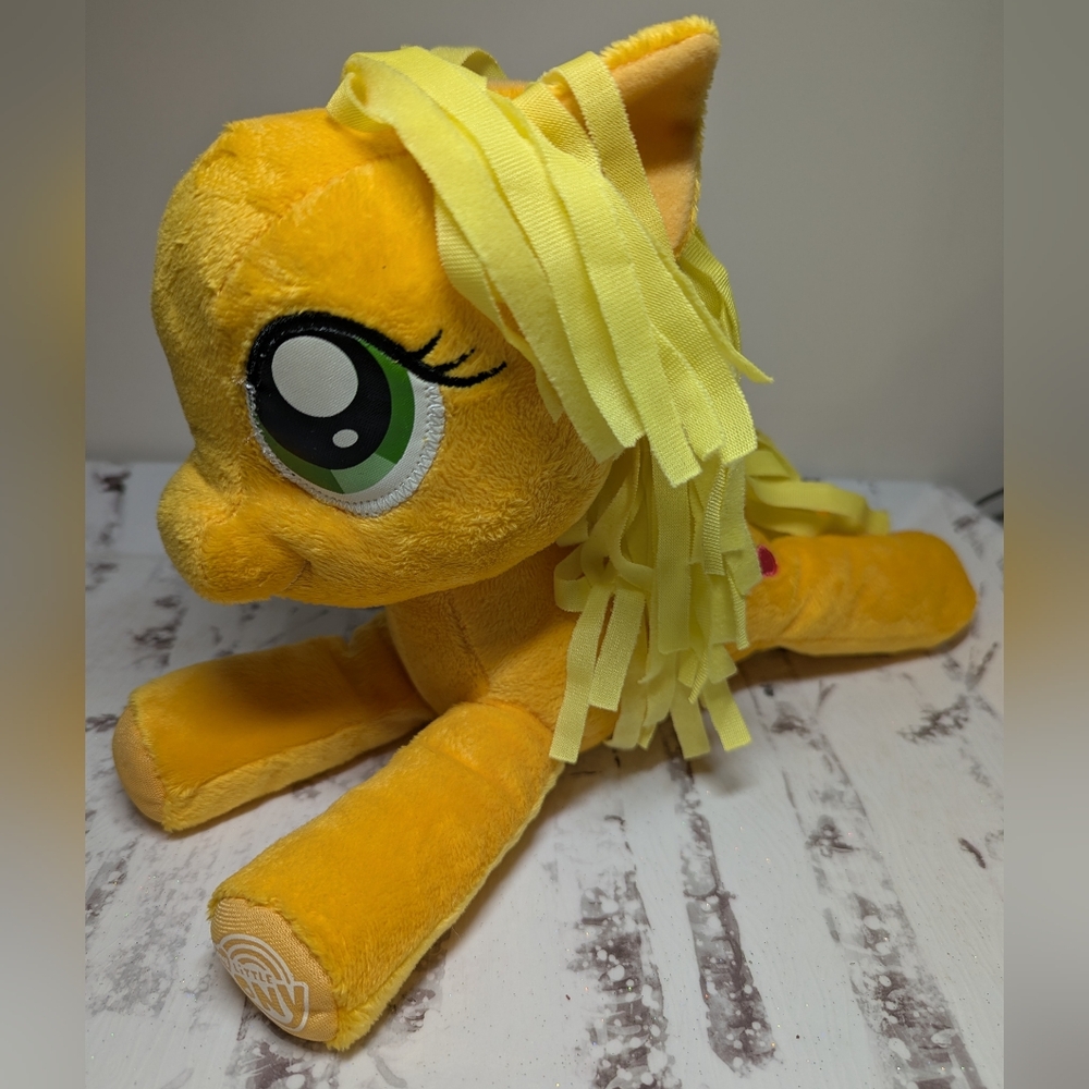 NEW MY LITTLE PONY APPLE JACK PLUSH STUFFED ANIMAL TOY NWT FUNRISE HASBRO